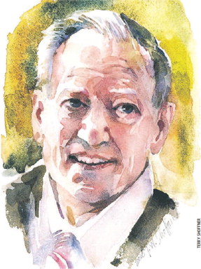 George Gilder sketch