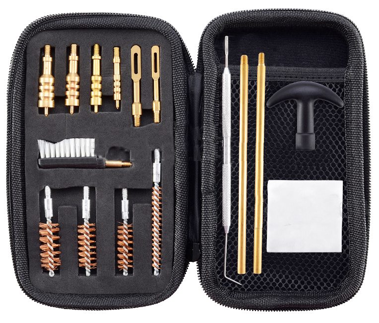 handgun cleaning kit for range bag